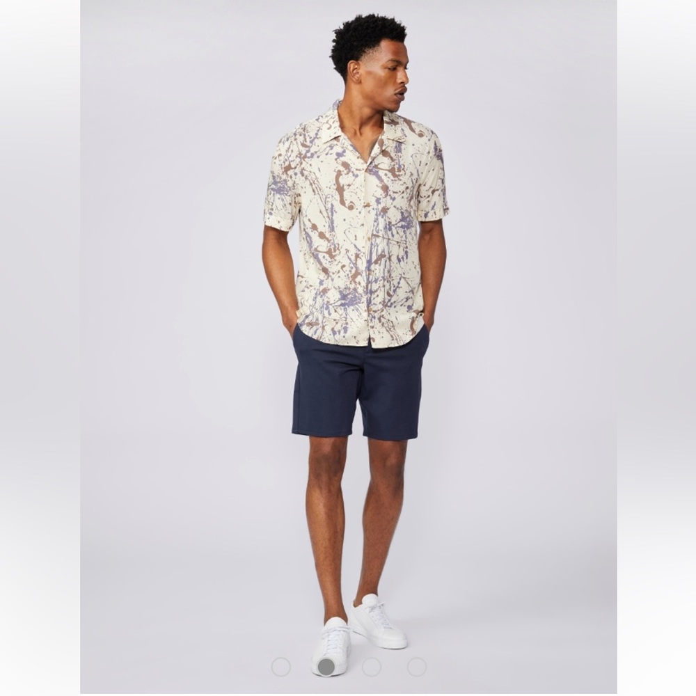 Paige Rickson Trouser Short in Deep Anchor in size 38